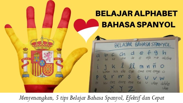 5 tips Belajar Bahasa Spanyol, Efektif